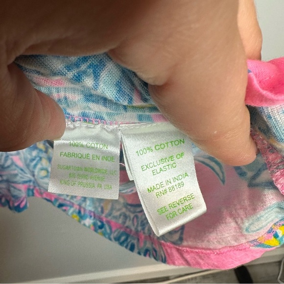 Lilly Pulitzer Essie Sleeveless Top Pelican Pink Beat The Heat Womens Size SMALL - Picture 6 of 11